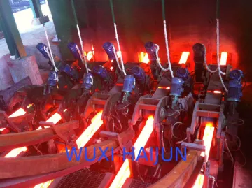 5 Strands Steel Continuous Cast Billets / Billet Cutting Machine