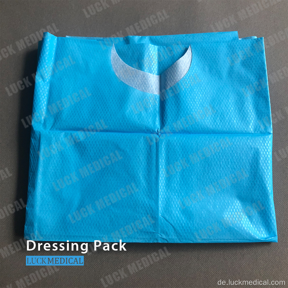 Gebrauchsgebrauch des Dressingpacks im Krankenhaus