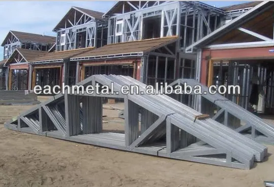 Prefab low cost H steel structure frame for large span construction