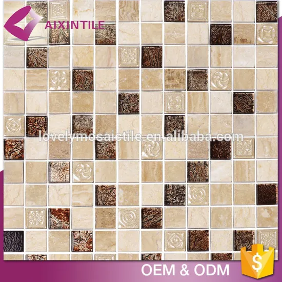 Building Hotel Hall Decoration Marble Stone Mosaic Tile