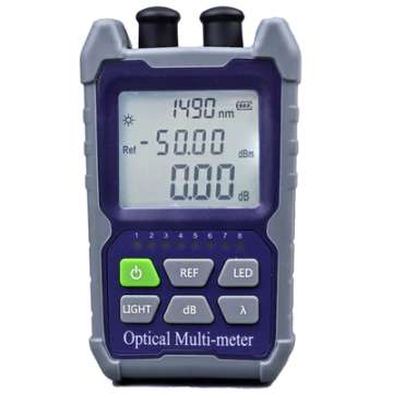 Fiber Optic Cable Tester: OPM VFL Portable Optical Fiber Power Meter (FC/SC/ST)