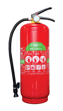Water based fire extinguisher