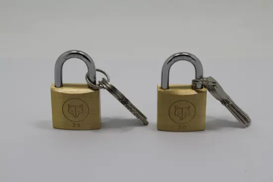 30mm High Quality High Grade Brass Padlock