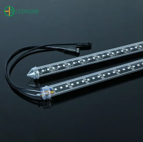 24V 3D Meteor Tube Falling Rain RGBIC LED Strip Light for Holidays and Parties