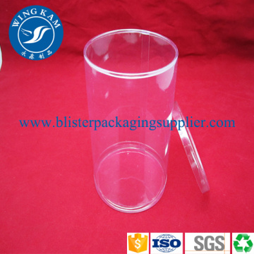 Contain Plastic PVC Box with Up and Down Caps