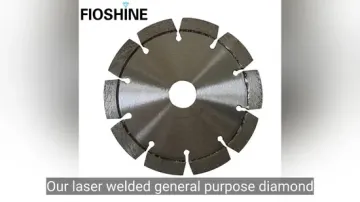General Purpose Laser Welded Diamond Saw Blade for Concrete