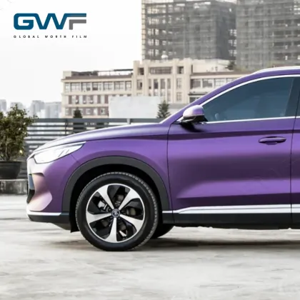 Matte Ghost Midnight Purple color ppf