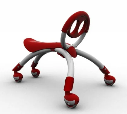 YBIKE Baby Walker Walking Buddy Smile Design Baby Walking Scooters/4 wheel balancing scooter