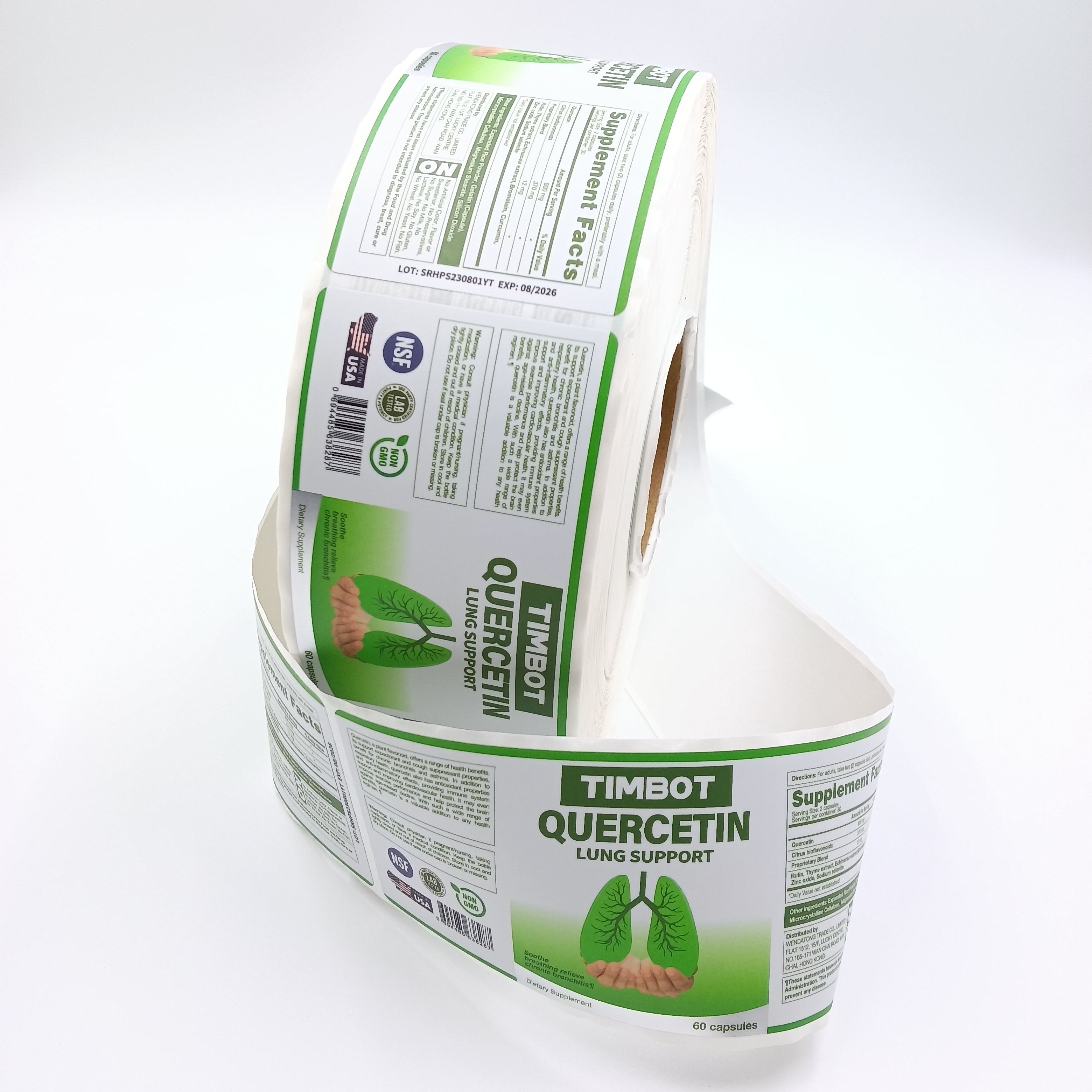 Roll-fed Label