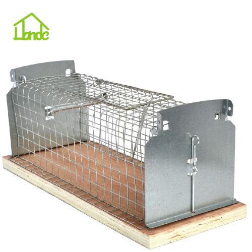 Humane Rat Trap Cage With Wooden Base, High Quality Humane Rat Trap ...