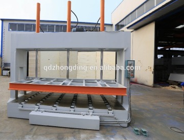 80 Tons Woodworking hydraulic cold press with 3 cylinders