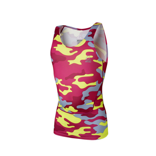 Sport tank top mens gym vest compression vest