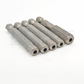 Tournevis hexagonal en alliage S2 ALLEN Hex Bits avec trou