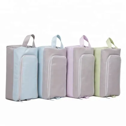 Promotion lady's customized cheap travel shoes bag