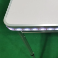 Mesa dobrável portátil resistente para camping e eventos