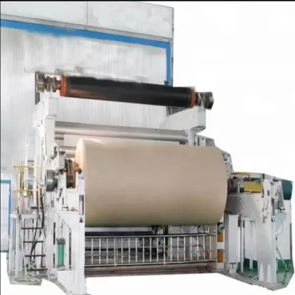 Kraft Cardboard Paper Making Machine: Recycling Paper to Product Machinery