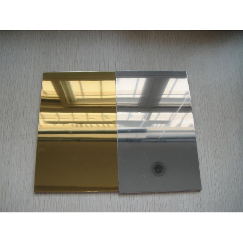 Panneau composite en aluminium PVDF miroir pour la décoration