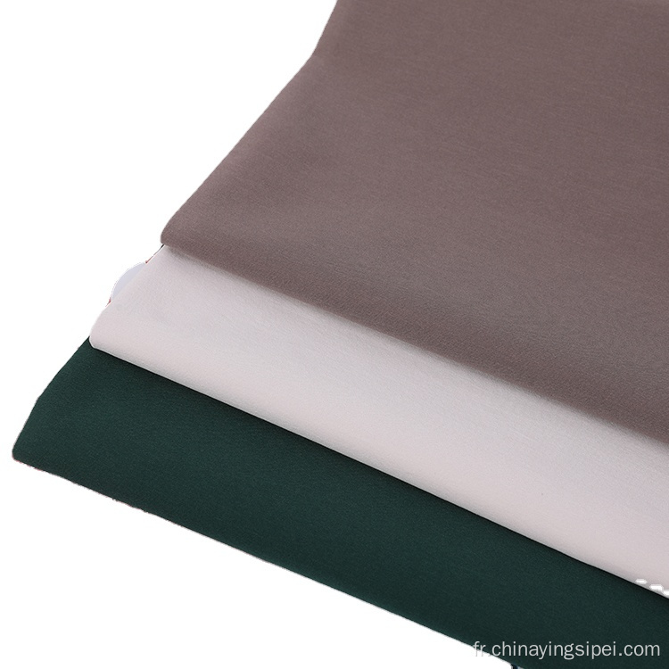 Solide tissé de bonne qualité 70% coton 30% tissu en polyester