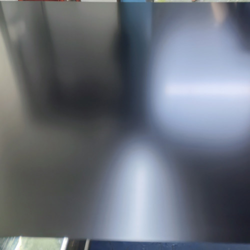 Acero DX54D recubierto de color RAL9005 de doble cara