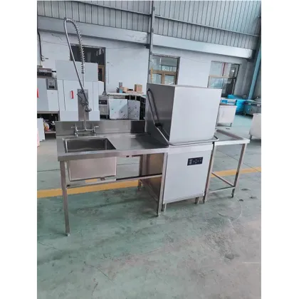 Intelligent Hood Type Dishwasher for Hotels - Factory Price