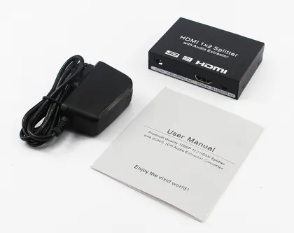 HDMI Video Audio Splitter with Audio out