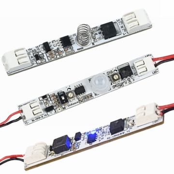 Factory Solder-Free LED Light DC12V/24V Touch Dimming Sensor PIR Motion Dimmer Switch PCB