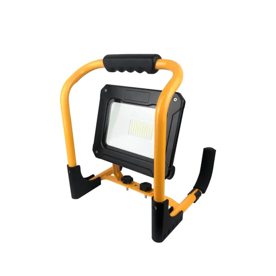 50W Outdoor High-Brightness Cordless Adjustable Light: Battery-Powered LED Work Lamp