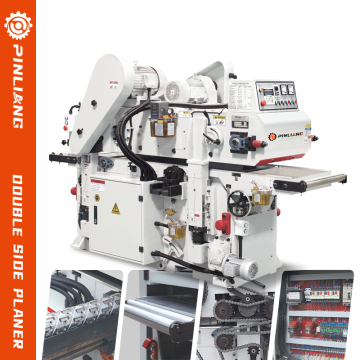 Spiral Cutter Heavy Duty 2-Side Thicknesser Planer Machine - 25 Inch Wood Planer