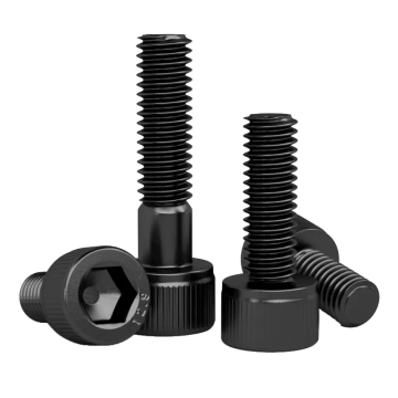 เกรด 12.9 ความแข็งแรงสูงสีดำออกซิไดซ์ DIN 912 HEXAGON ALLEN SOGKET BOLTS: โซลูชันที่ดีที่สุดสำหรับการใช้งานหนัก