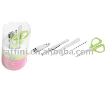 5 pcs travelling set in PVC drum