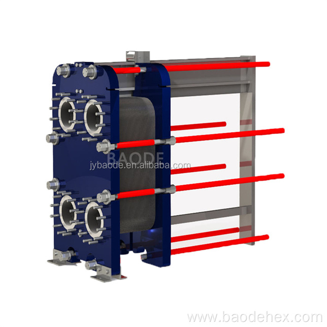 Semi-welded Plate Heat Exchanger for Evaporator