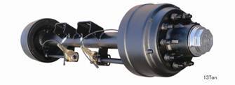 American Type Outboard Axle-13 Ton