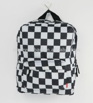 BH07 grid schoolbag