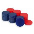 Big Sized 40MM Custom Backgammon Checkers Solid Colors