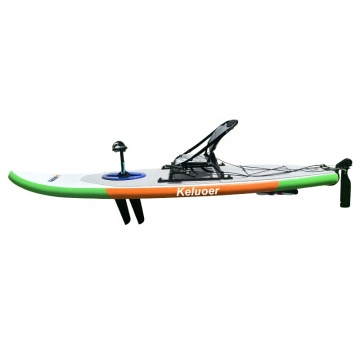 Custom 10FT Drop Stitch Inflatable SUP Paddle Board with Rudder