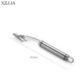 XZJJA Creative Multifunction Pepper Corers Stainless Steel Chili Seed Remover Separator Device Vegetable Cutter Slicer