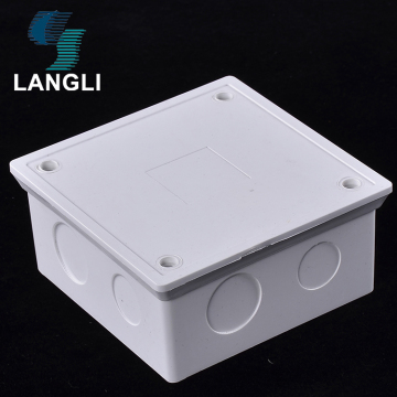 Electrical Accessories 4x4 Pvc Plastic Adapter Junction Box