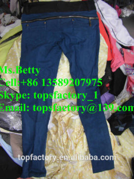 Fashion second hand clothes wholesale used clothing los angeles