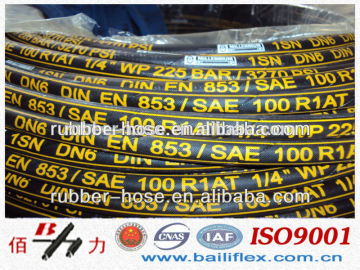 PU flexible wire reinforced hydraulic hose high pressure hose sales18@bailihose.com