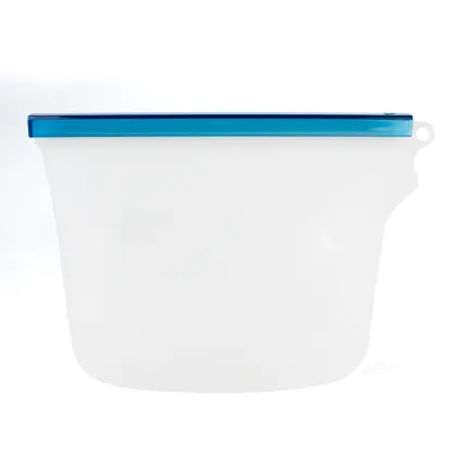Reusable silicone fresh food bag food storage bags