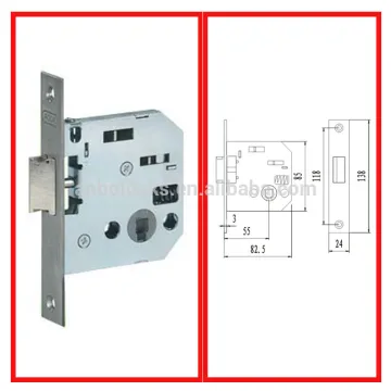 sliding marine door lock
