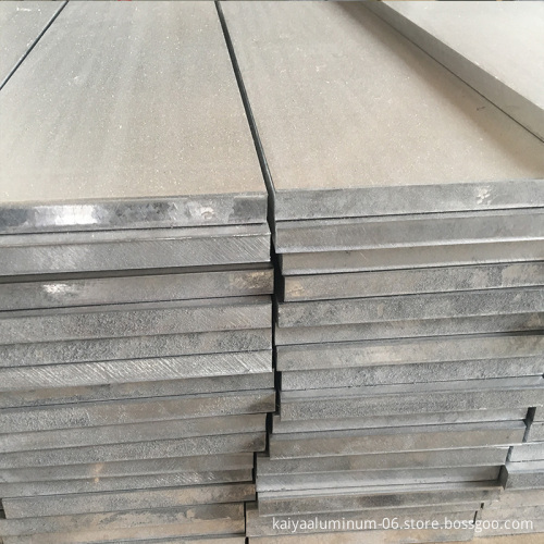 Custom Made Square Aluminum Profile Flat Bar Titanium Aluminum Alloy Rectangular Bar 7075 T6