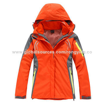 Ski Jacket, Taped Seam, Customized Designs and Logos Accepted