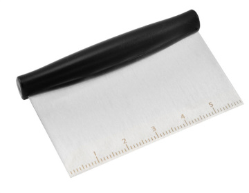 Stainless Steel Pastry Cutter Baking Scraper with Ruler