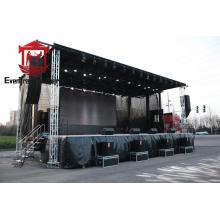 Mobile Gospel Festival Trailer Collapsible Church Truck Preaching Supplier