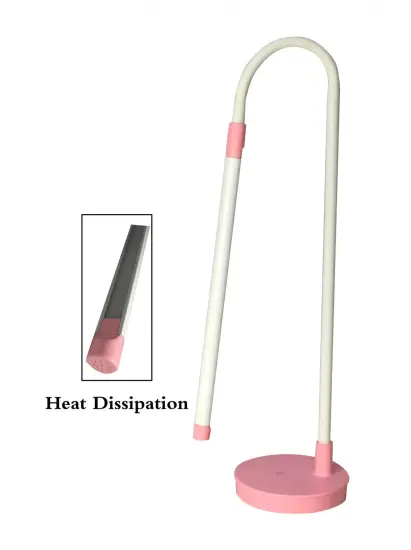 Contemporary task lamp led
