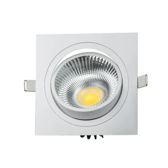 6 Inch Square Ceiling Mounted LED Downlight with CB, CE, RoHS, SAA, and UKCA Certifications