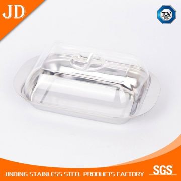 rectangle butter dish with lid