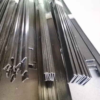 China Factory CFRP Flat Shape Bar Carbon Fiber Strips Pultrusion Carbon Fiber Plate