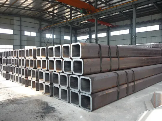 Q345b Thick Wall Structural Hollow Section Pipe, Square Structure Tube